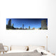 Skyline grattacieli Milano, Porta Nuova, Italia, panoramica Wall Mural
