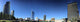 Skyline Grattacieli Milano, Porta Nuova, Italia, Panoramica Wall Decal