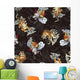 Artistic Chinese Tiger Wall Mural