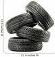 Four New Black Tires Wall Decal