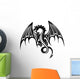 Black dragon Wall Decal