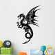Black Dragon Wall Decal