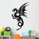 Black Dragon Wall Decal