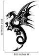 Black Dragon Wall Decal
