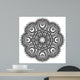 Circle Lace Ornament Wall Decal