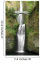 Multnomah Falls Columbia River Wall Decal