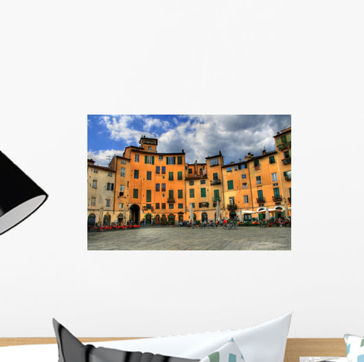 Lucca - Circular Square Wall Mural