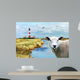 Freundliches Schaf Nordfriesland Wall Decal