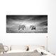 Elephant Wall Decal Panoramic