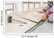 Handyman laying tile, trowel with mortar Wall Mural