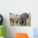 African Elephants Wall Decal
