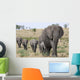 African Elephants Wall Decal