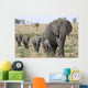 African Elephants Wall Decal