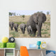 African Elephants Wall Decal