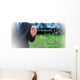 plan of soccer manager at soccer field Wall Mural