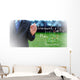 plan of soccer manager at soccer field Wall Mural