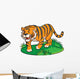 Tiger Cartoon Wall Decal