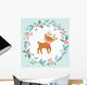 Christmas Deer Wall Decal