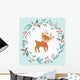 Christmas Deer Wall Decal