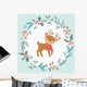 Christmas Deer Wall Decal