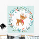 Christmas Deer Wall Decal