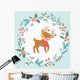 Christmas Deer Wall Decal
