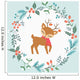 Christmas Deer Wall Decal
