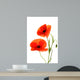 Red Poppies Wall Decal