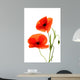 Red Poppies Wall Decal