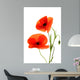 Red Poppies Wall Decal