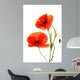 Red Poppies Wall Decal