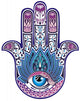 Hamsa Hand With Eye Wall Decal