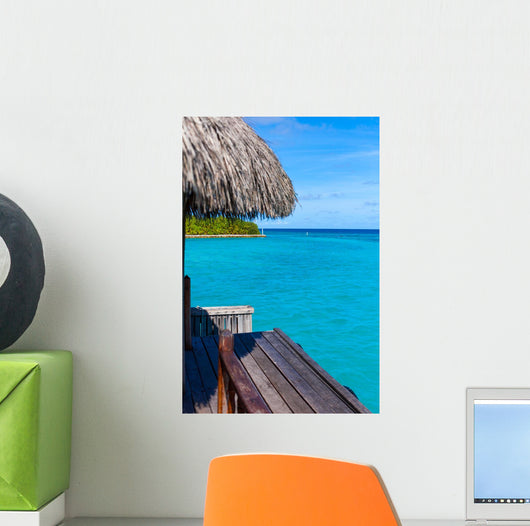 Rest Paradise Maldives Cottage Wall Decal