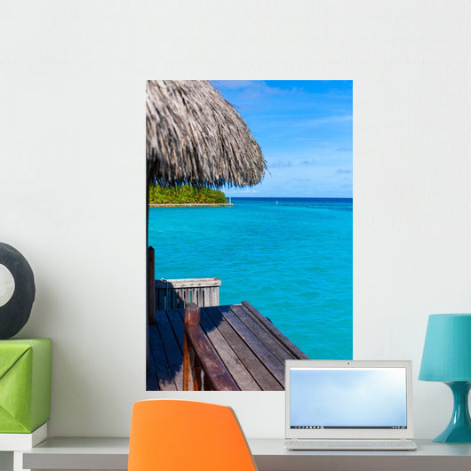 Rest Paradise Maldives Cottage Wall Decal