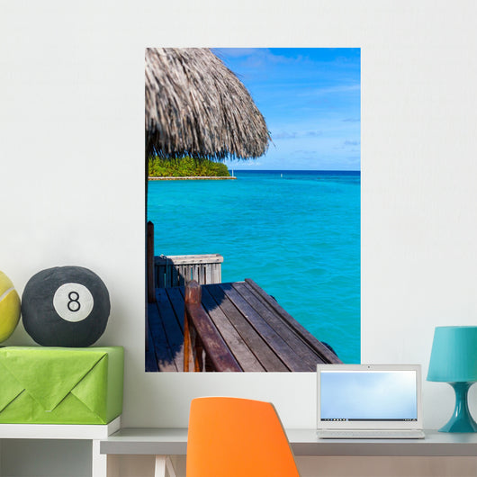 Rest Paradise Maldives Cottage Wall Decal