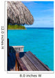 Rest Paradise Maldives Cottage Wall Decal