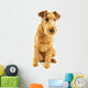Purebred dog Irish Terrier Wall Decal
