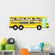 school bus trip Wall Decal