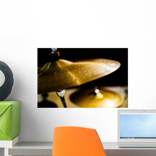 Drums, Cymbal and Instruments Wall Mural