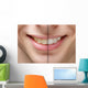 young man smile before and after teeth whitening Wall Mural