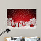 Christmas Decoration Wall Decal