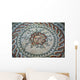 Roman Mosaic Medusa Pattern Wall Mural