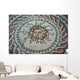 Roman Mosaic Medusa Pattern Wall Mural
