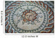 Roman Mosaic Medusa Pattern Wall Mural