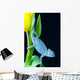 Chameleon & Tulip Wall Mural