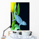 Chameleon & Tulip Wall Mural