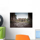 War devastation fear , scenery, wet, dirty, home town Wall Mural