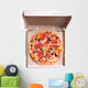 Tasty Pizza with Ham Wall Decal