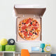 Tasty Pizza with Ham Wall Decal