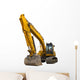 Excavator Wall Decal